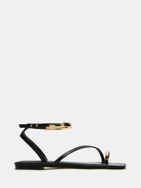 STEVE MADDEN ODYSSEY BLACK LEATHER
