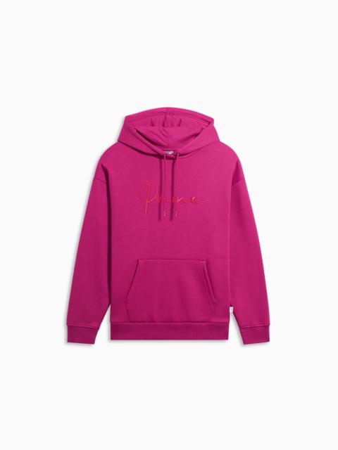 PUMA Script Logo Women's Hoodie