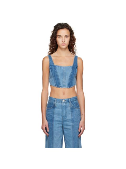 FRAME Indigo Barrel Tank Top