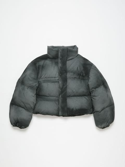 Acne Studios Down puffer jacket - Anthracite/black