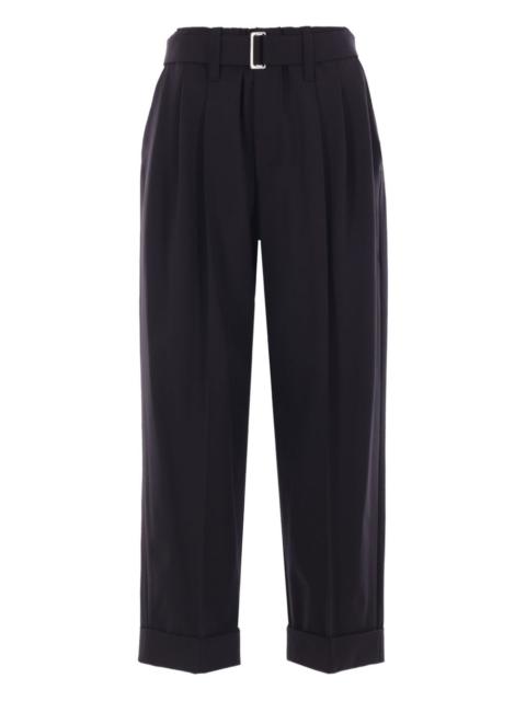 Brunello Cucinelli pleated belted trousers