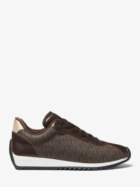 MICHAEL KORS Rhodes Signature Logo Trainer