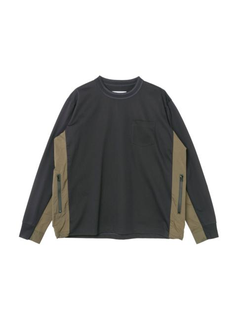 sacai Cotton Jersey L/S T-shirt