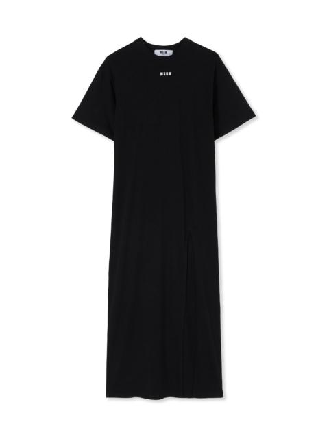 Long T-Shirt dress with logo