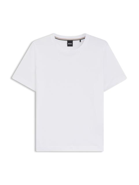 BOSS RELAXED-FIT T-SHIRT IN COTTON JERSEY WITH 3D EFFECTS