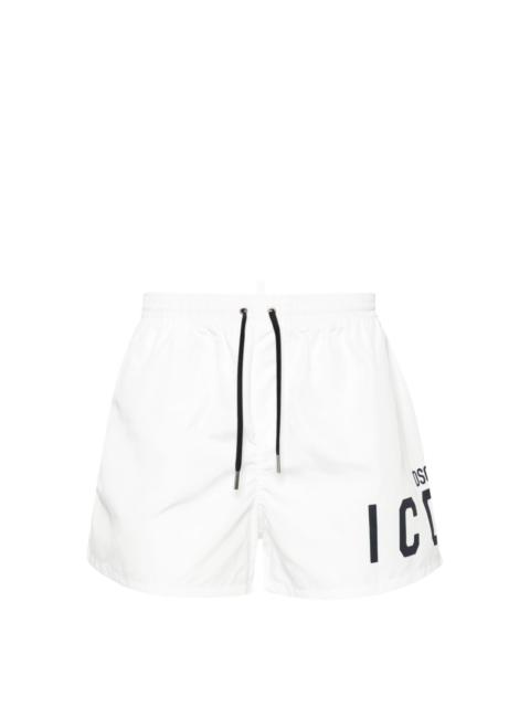 DSQUARED2 logo-print swim shorts