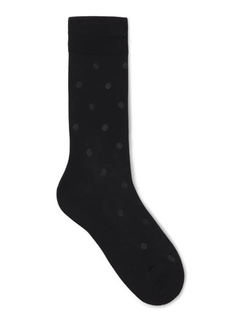 BOSS REGULAR-LENGTH SOCKS WITH DOUBLE B MONOGRAMS