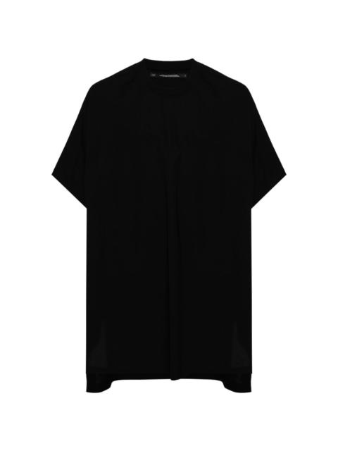 Julius side-slit drop-shoulder T-shirt