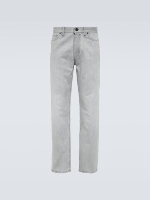 Mid-rise slim jeans