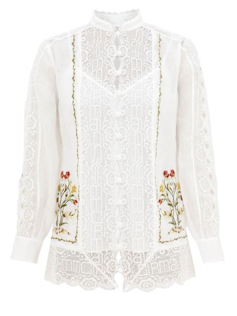 Zimmermann FAIRLIGHT LACE SHIRT