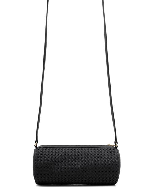 Studio Amelia Banderas Leather Barrel Bag black