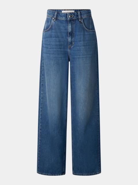 BOGNER Barrel Fit Jeans Bina in Denim Blue