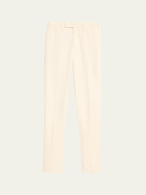 Men's Summer Cotton-Linen Chino Pants