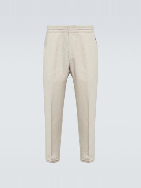 Linen sweatpants