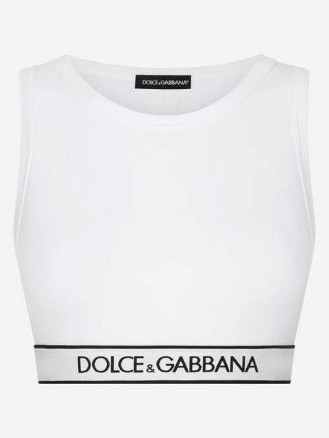 Dolce & Gabbana Leopard-print cashmere sweater