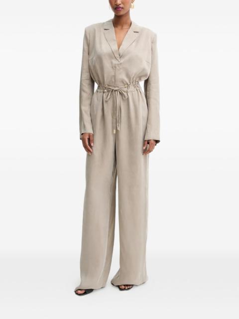 GUESS USA Celestine drawstring button jumpsuit