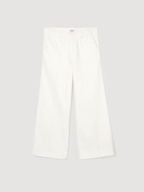 Sandro WIDE-LEG TROUSERS