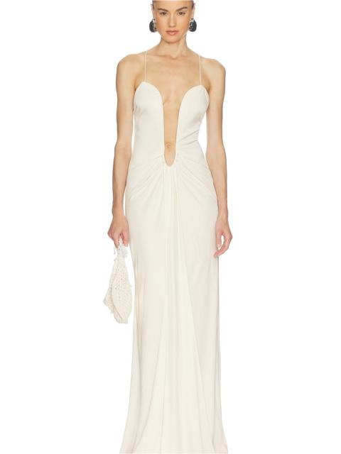 HELSA The Roksanna Draped Dress