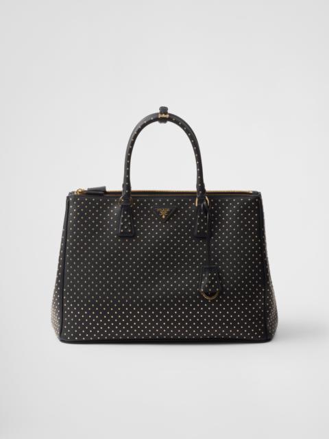 Prada Extra-large Prada Galleria studded leather bag