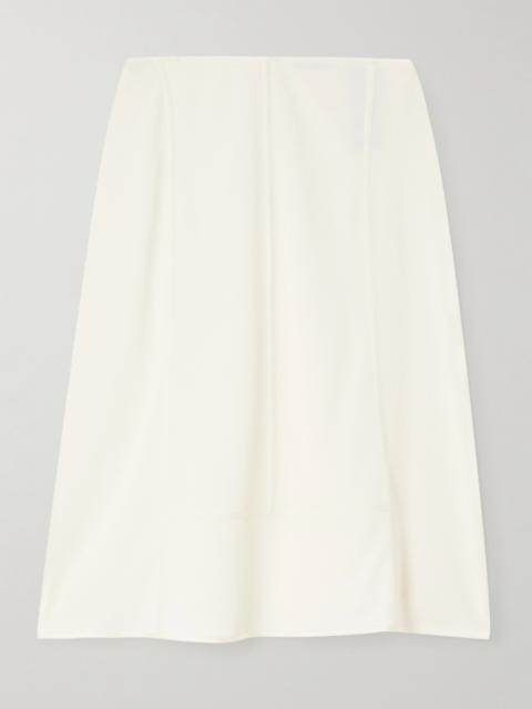 Jil Sander Paneled Jersey Midi Skirt