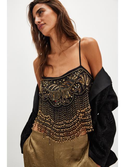 FREE PEOPLE Night Moves Fringe Top
