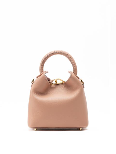 Elleme Madeleine Pebbled Leather Dust Pink