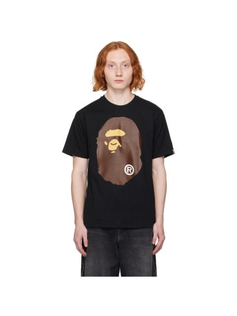 A BATHING APE® Black Big Ape Head T-Shirt