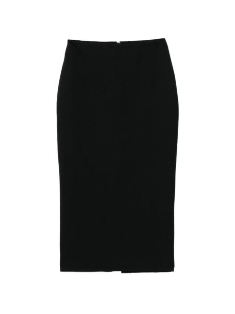 House of Dagmar stretch midi skirt