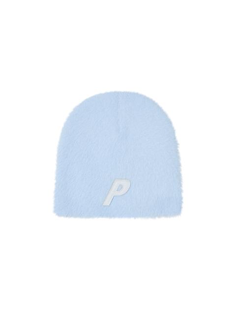 PALACE FAUX MOHAIR P NEIN CUFF BEANIE SKYLINE BLUE