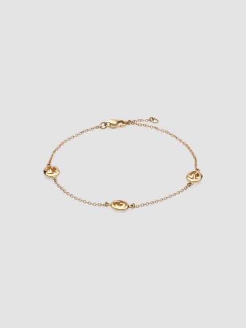 GUCCI Women's Interlocking 18K Yellow Gold Chain Bracelet - Yellow Gold