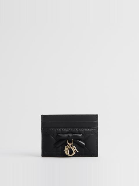 Dior Lady Dior Freesia Card Holder