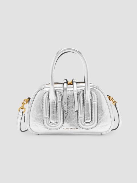 Marc Jacobs Women's Babe Metallic Micro Top Handle Crossbody Bag - Silver