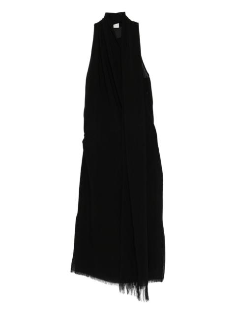 TOTEME draped fringed skirt