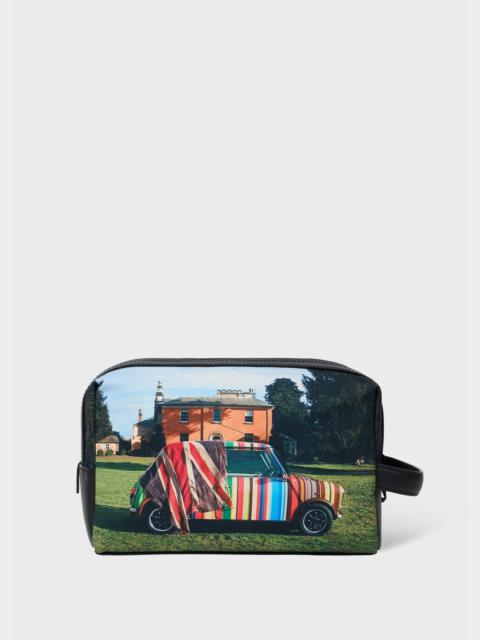 Paul Smith 'Mini at Langar Hall' Washbag