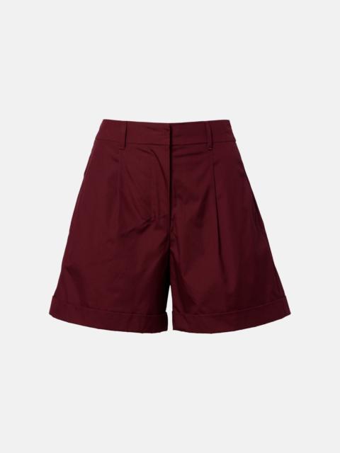 'S Max Mara Cotton poplin shorts