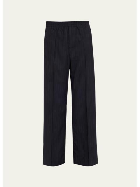 WE-AR4 The Chaplin Pinstripe Straight-Leg Trousers