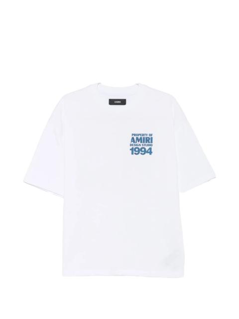 AMIRI Amiri Logo-print T-shirt