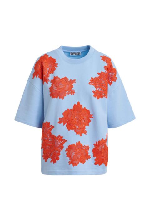 ESSENTIEL ANTWERP floral-pattern T-shirt