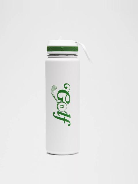 lululemon Back to Life Sport Bottle 24oz Straw Lid *Golf
