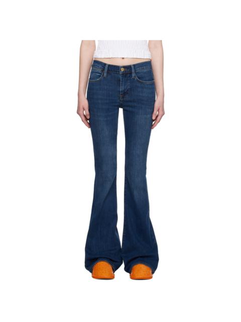 Navy 'Le High Flare' Jeans