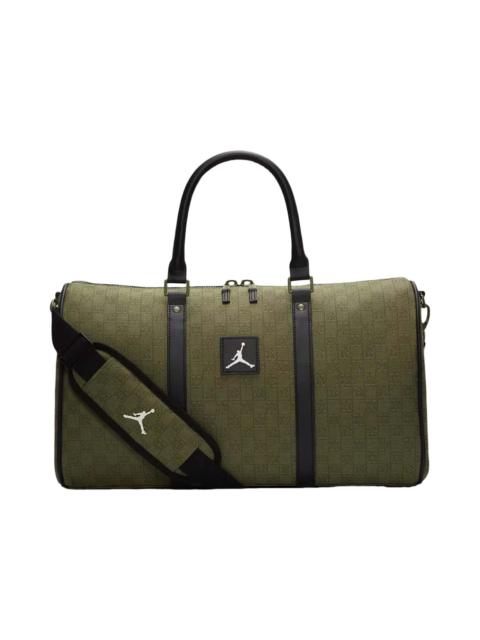 Jordan Jordan Monogram Duffle Bag (Green Zipper) Green