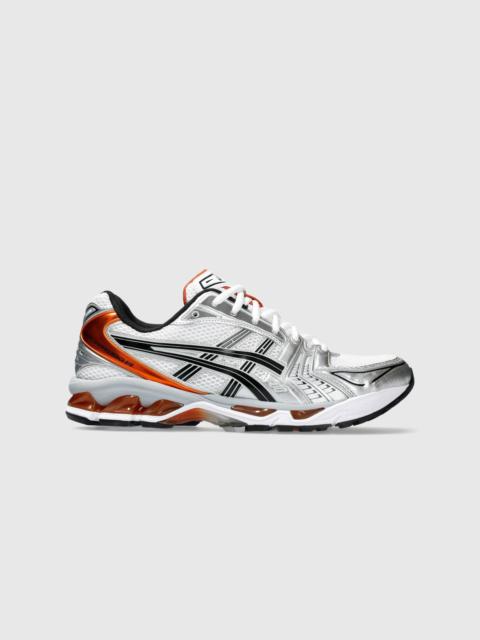 asics – GEL-KAYANO 14 White/Piquant Orange