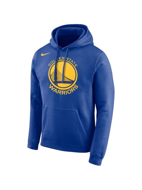 Nike x NBA Golden State Warriors logo-detail hoodie