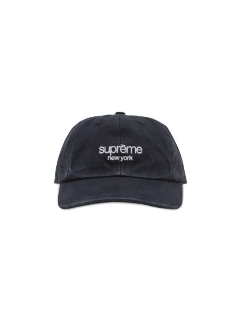 Supreme Classic Logo 6-Panel 'Black'