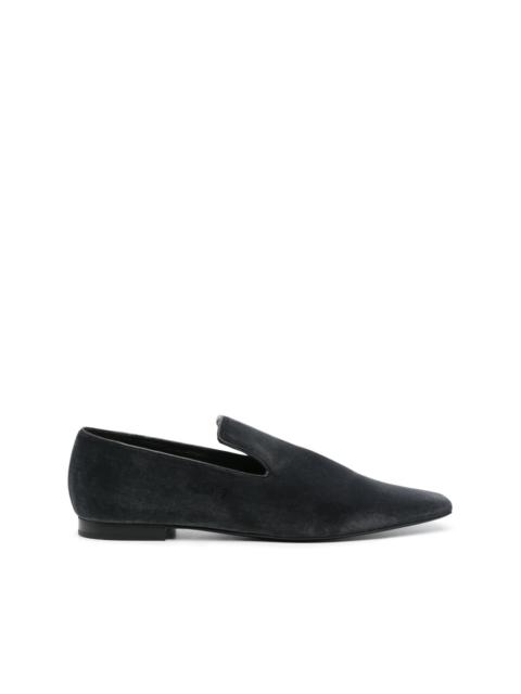 The Venetian velvet loafers