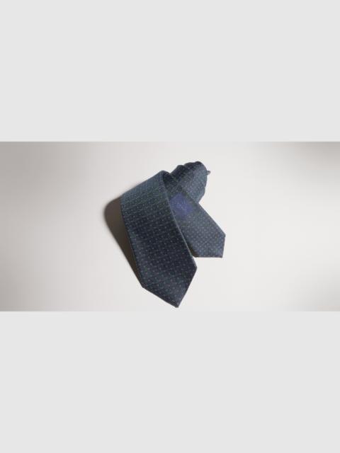 GUCCI Interlocking G silk jacquard tie