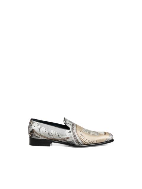 Dolce & Gabbana Roman-print loafers