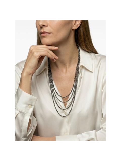 Brunello Cucinelli monili multi-strand necklace