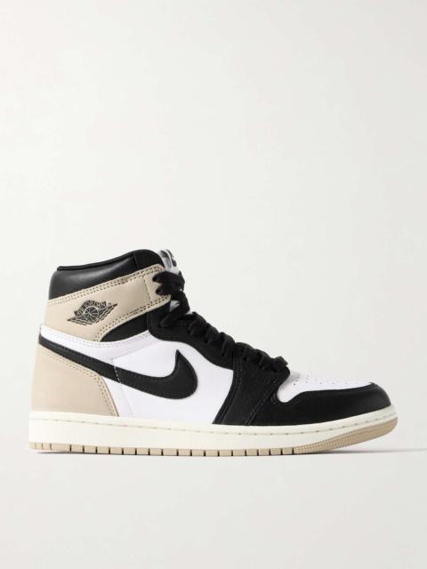 Jordan Air Jordan 1 Retro OG leather and nubuck high-top sneakers