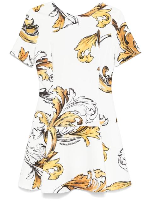 VERSACE JEANS COUTURE Barocco-print mini dress